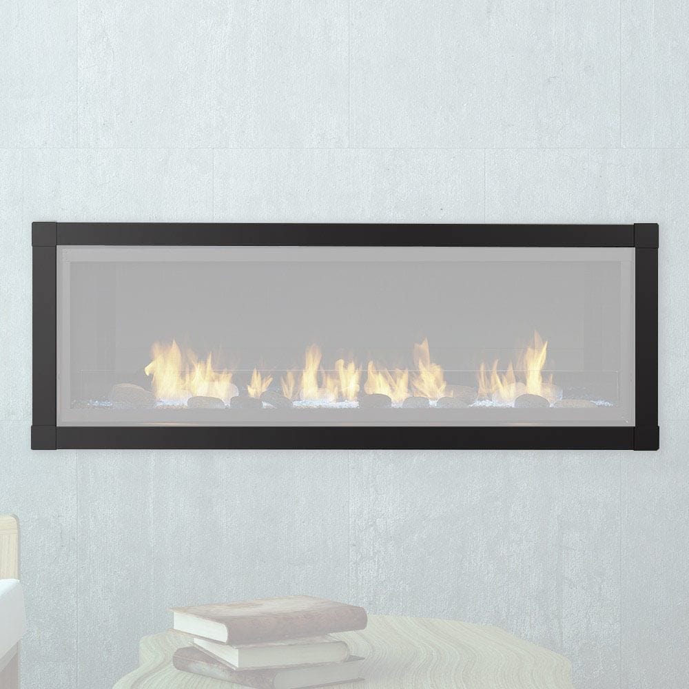 Monessen Artisan 60" Contemporary Satin Black Front for Artisan 60" (AVFL60CFSB)