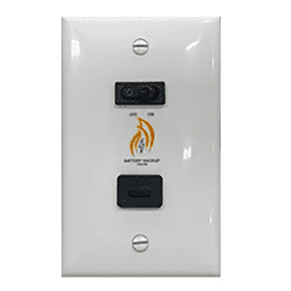 Hearth & Home Technologies Battery backup wall switch kit for units with IFT control systems (BATTERY-WSK)