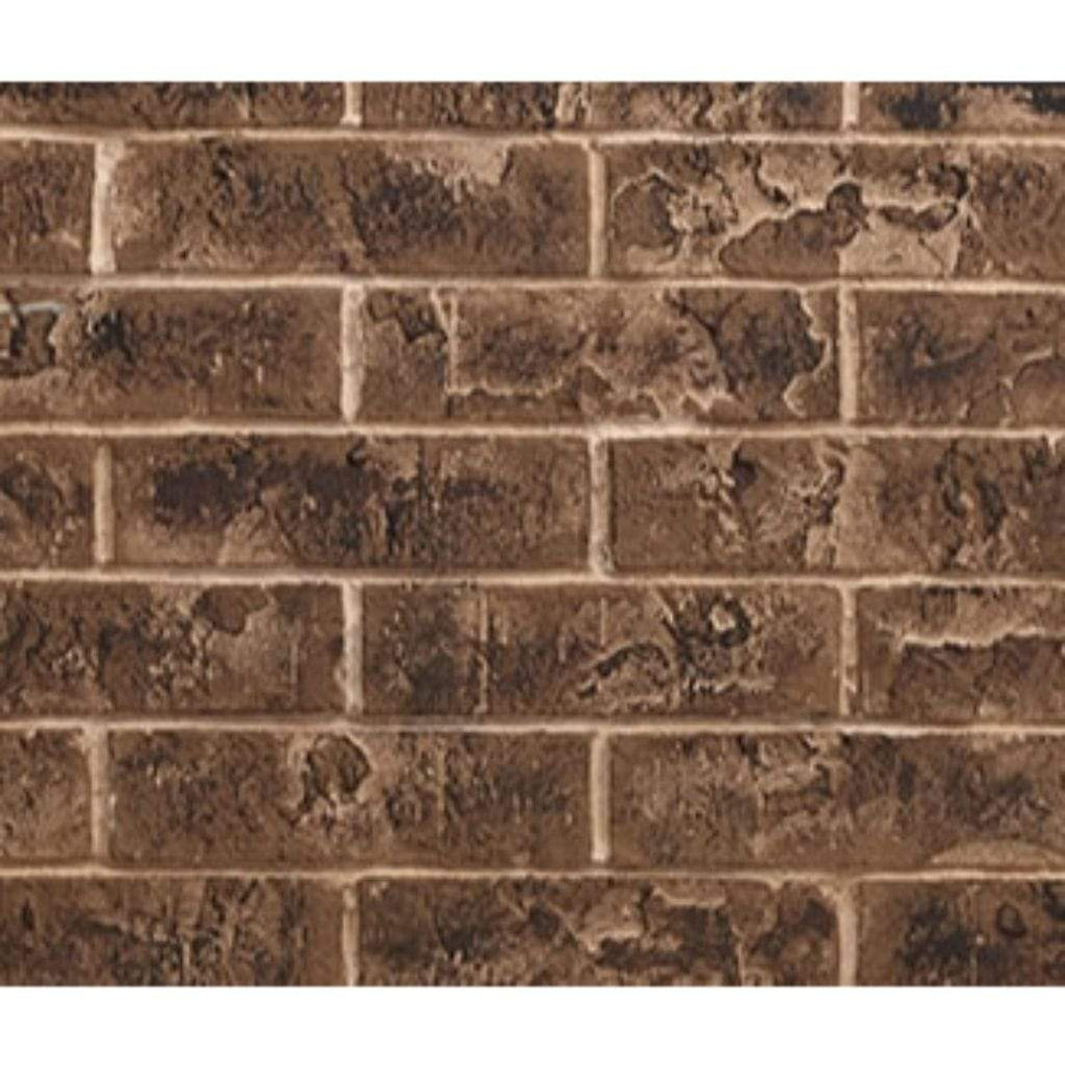 Majestic Brick interior panels 36", Tavern Brown for Quartz Platinum 36" (BRICK36TBPLA)