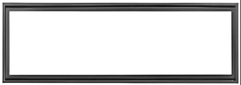 Majestic Clean Face Trim, Gun Metal for Jade 32" (CFTF-32-GM)