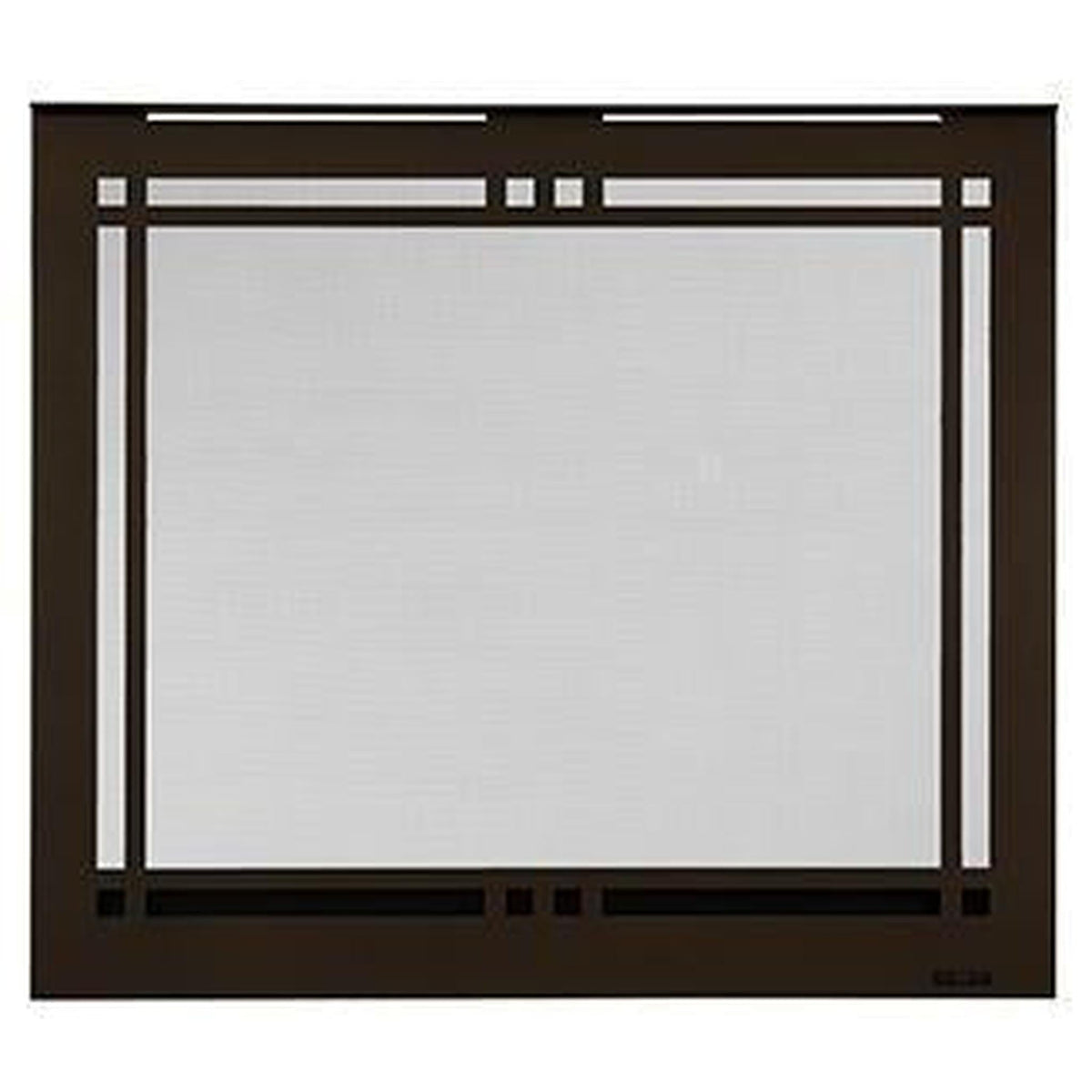 Majestic Contemporary Rectangular Door 36" overlap front, New Bronze for Quartz Platinum 36" (CRD36NB)