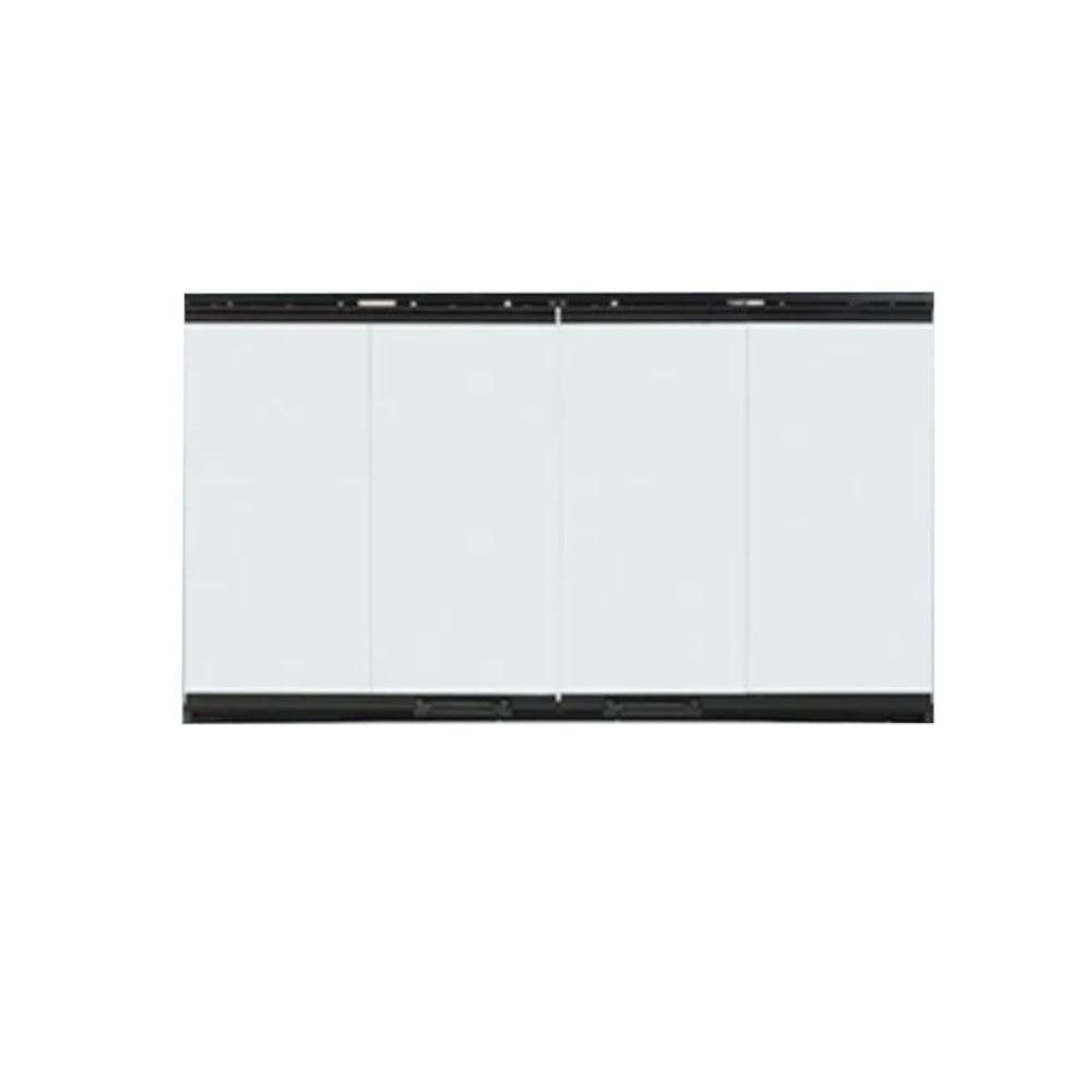 Majestic Original bi-fold glass doors with black trim for Royalton 42" and Reveal 42" (DM1042)