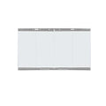 Majestic Original bi-fold glass doors with stainless steel trim for Sovereign 42" (DM1742S)