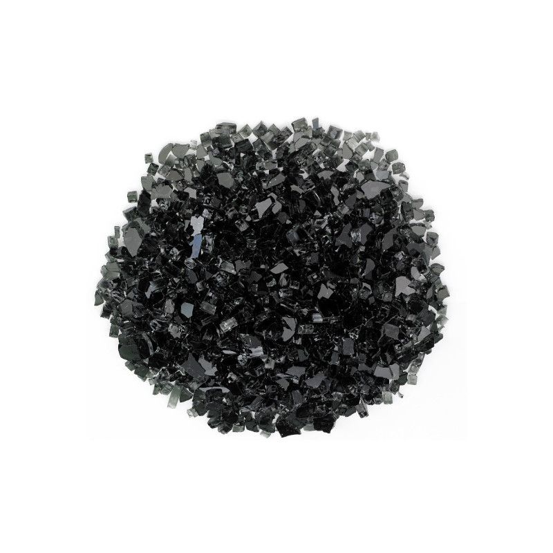 Monessen Contemporary fireglass media--Onyx. 2.25 lbs (GKO), view 2