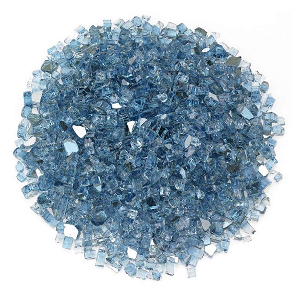 Monessen Contemporary fireglass media--Sapphire. 2.25 lbs (GKS)