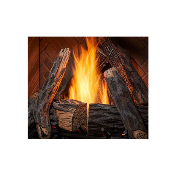 Outdoor Lifestyles High definition log set, requires GR-ODCOUG to complete for Courtyard 36" and Courtyard 42" (HDLOGS-ODCOUG)