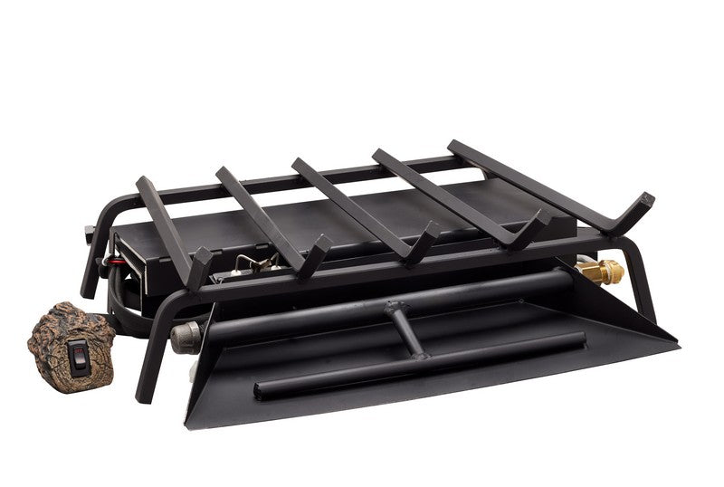 Majestic Double Tube Vented Burner, 30" Safety Pilot w/Remote Hi-Lo Propane for Biltmore 50" (HTSP-R30-P)
