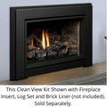 Kingsman Clean View w/ Backer Surround, Safety Screen, Black for IDV34 (I34CV6BL)