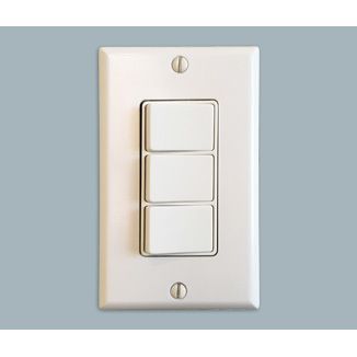Majestic 3 toggle wall switch for multi-color selection (LED-SWITCH)