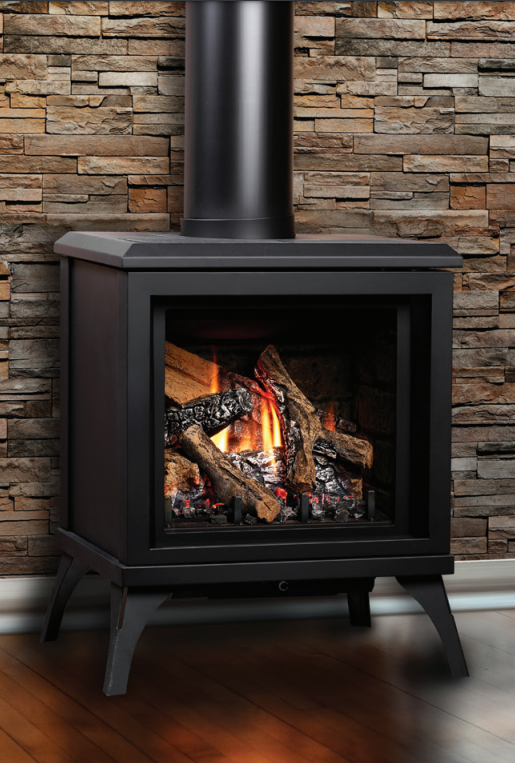 Kingsman Log Set, Fiber, Five Piece Split Oak for FDV200S (LOGF200)