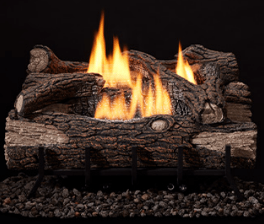 Hearth & Home Technologies 24" Mountain Oak Log Set for Vesper 36" and Exacta 36" (MTNOK-24), view 2