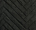 Outdoor Lifestyles 42" Courtyard Outdoor Fireplace, Black Herringbone Refractory for Courtyard 42" (ODCOUG-42BKHR)