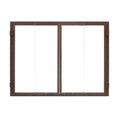 Outdoor Lifestyles Premium outdoor glass bi-fold door, bronze finish for Castlewood 42" (ODGF42BZ-B)