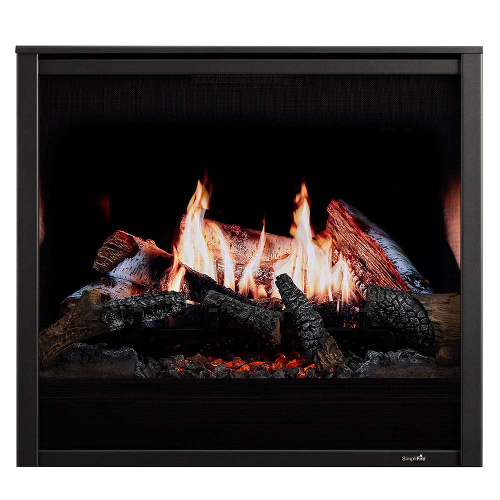 SimpliFire Folio front for Inception Electric Fireplace (SF-FOL-36), view 2