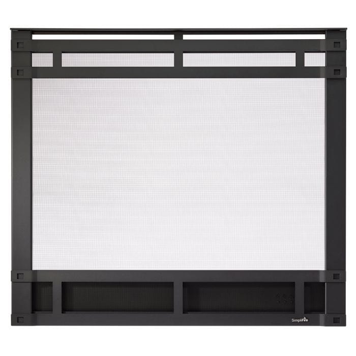 SimpliFire Halston front for Inception Electric Fireplace (SF-HAL-36)