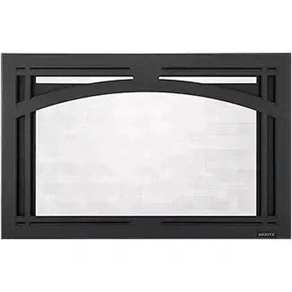 Majestic Tuscan Arch 30" screen front, Black for Trilliant 30" (TA-TRI30-BK)