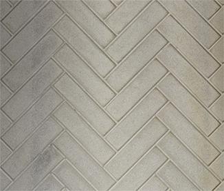 Majestic 36" Natural Gray Herringbone Refractory Set for Ashland 36" (WDR3836-H-NG)