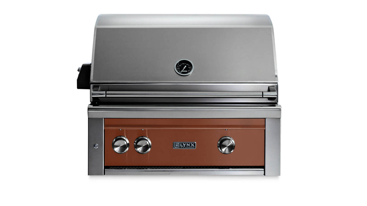 Lynx 30” Professional Built in Grill with 1 Trident Infrared Burner and 1 Ceramic Burner and Rotisserie (L30TR) – view 11