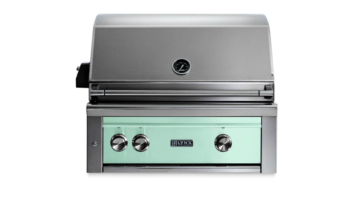 Lynx 30” Professional Built in Grill with 1 Trident Infrared Burner and 1 Ceramic Burner and Rotisserie (L30TR) – view 13
