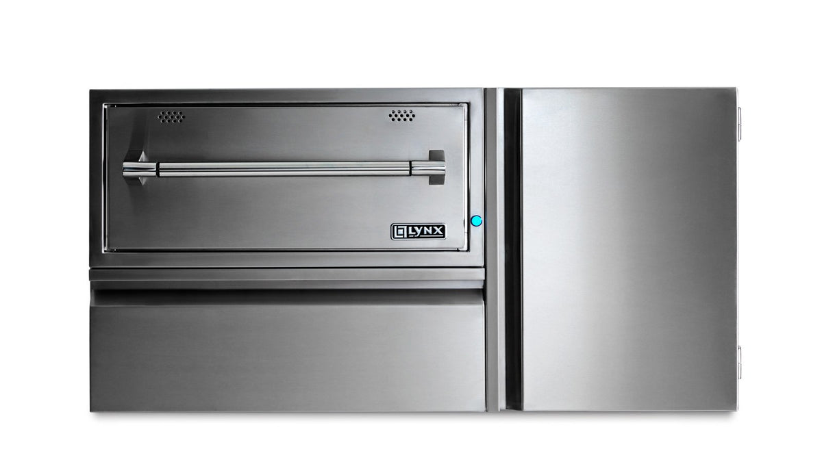 Lynx 42" Professional Warming Drawer and Convenience Center (L42CC)