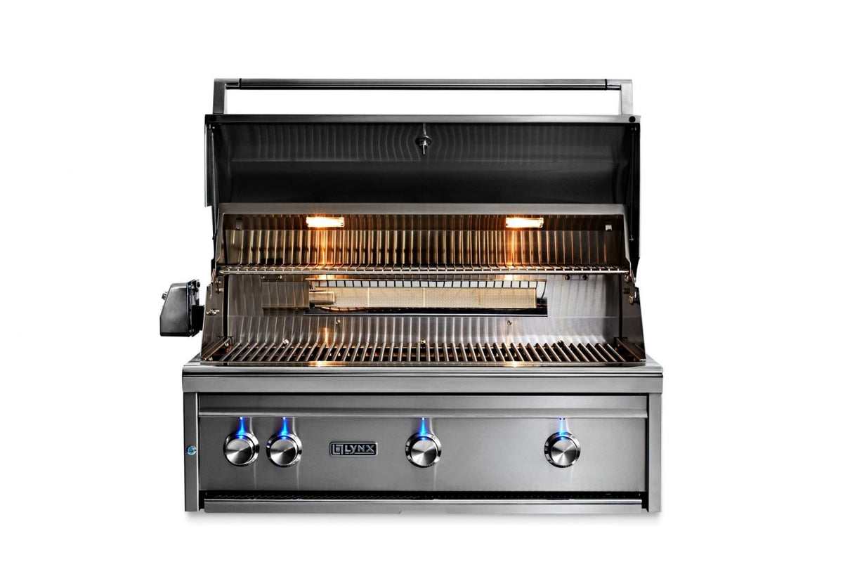 Lynx Professional Grill with 1 Trident Infrared Burner and 2 Ceramic Burners and Rotisserie (L42TR) – view 7