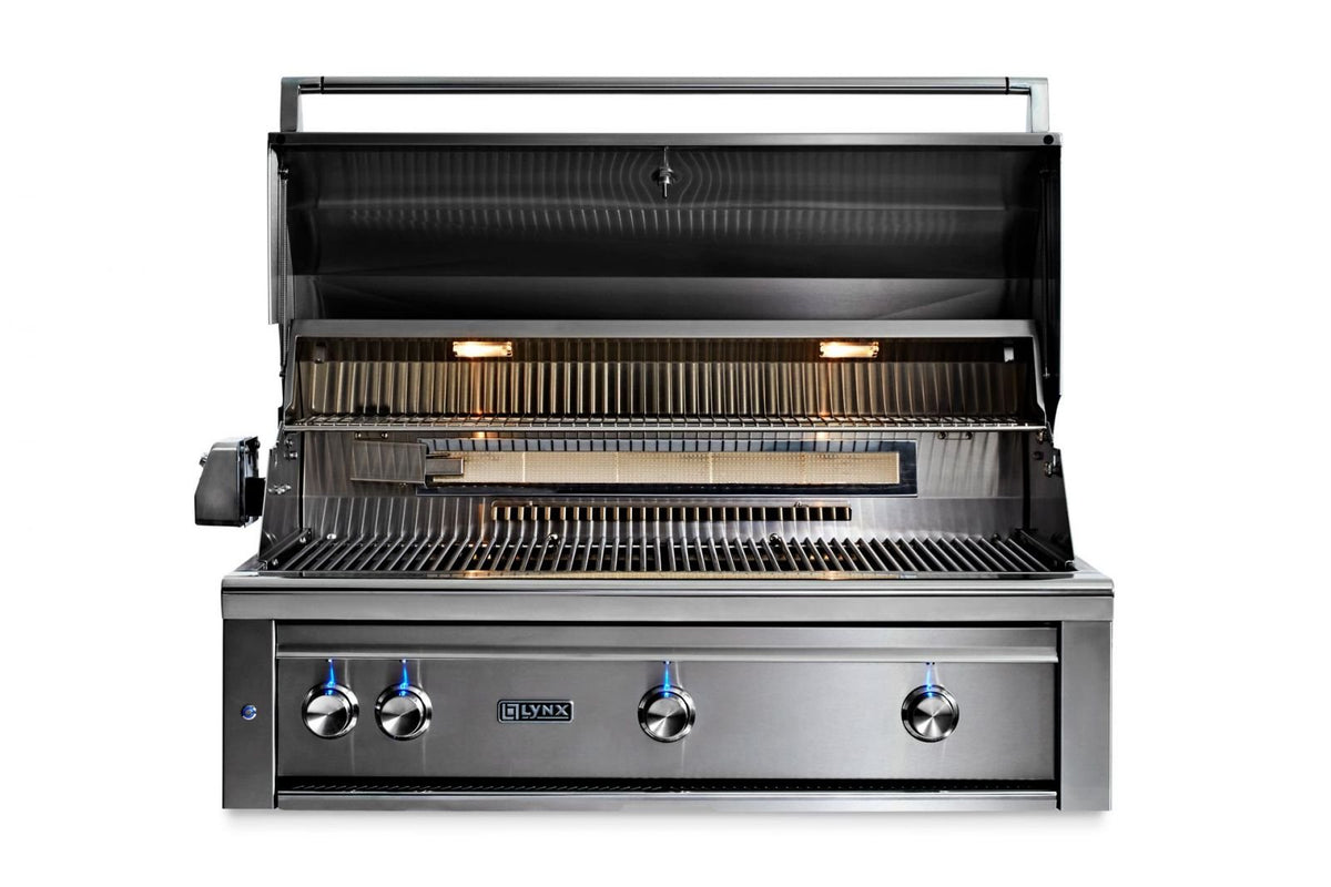 Lynx Professional Grill with 1 Trident Infrared Burner and 2 Ceramic Burners and Rotisserie (L42TR) – view 2