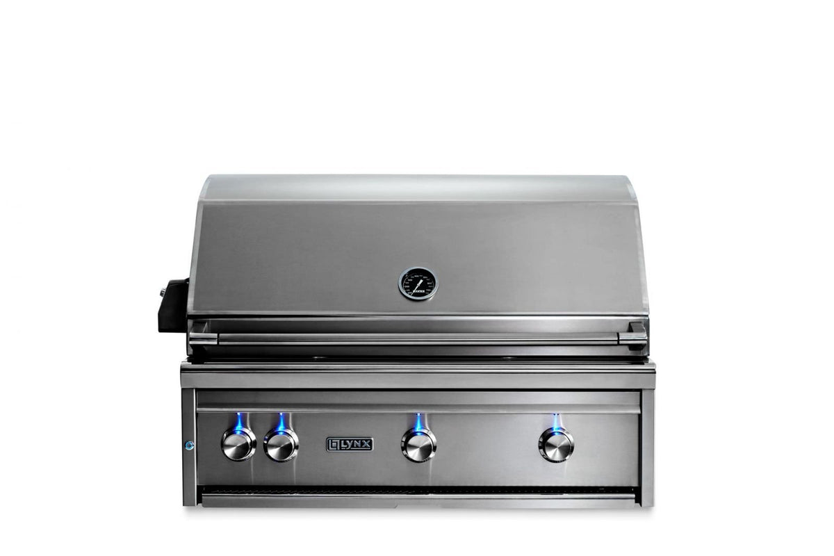 Lynx Professional Grill with 1 Trident Infrared Burner and 2 Ceramic Burners and Rotisserie (L42TR) – view 9