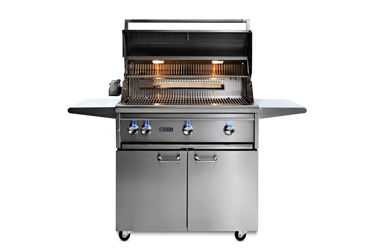 Lynx Professional Grill with 1 Trident Infrared Burner and 2 Ceramic Burners and Rotisserie (L42TRF) – view 7