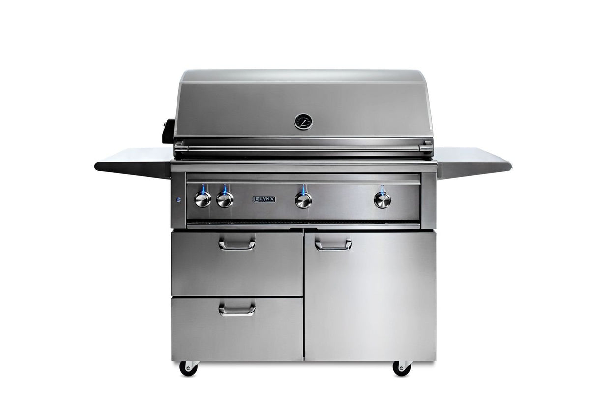 Lynx Professional Grill with 1 Trident Infrared Burner and 2 Ceramic Burners and Rotisserie (L42TRF) – view 2