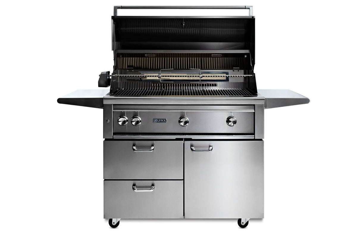 Lynx Professional Grill with 1 Trident Infrared Burner and 2 Ceramic Burners and Rotisserie (L42TRF) – view 4