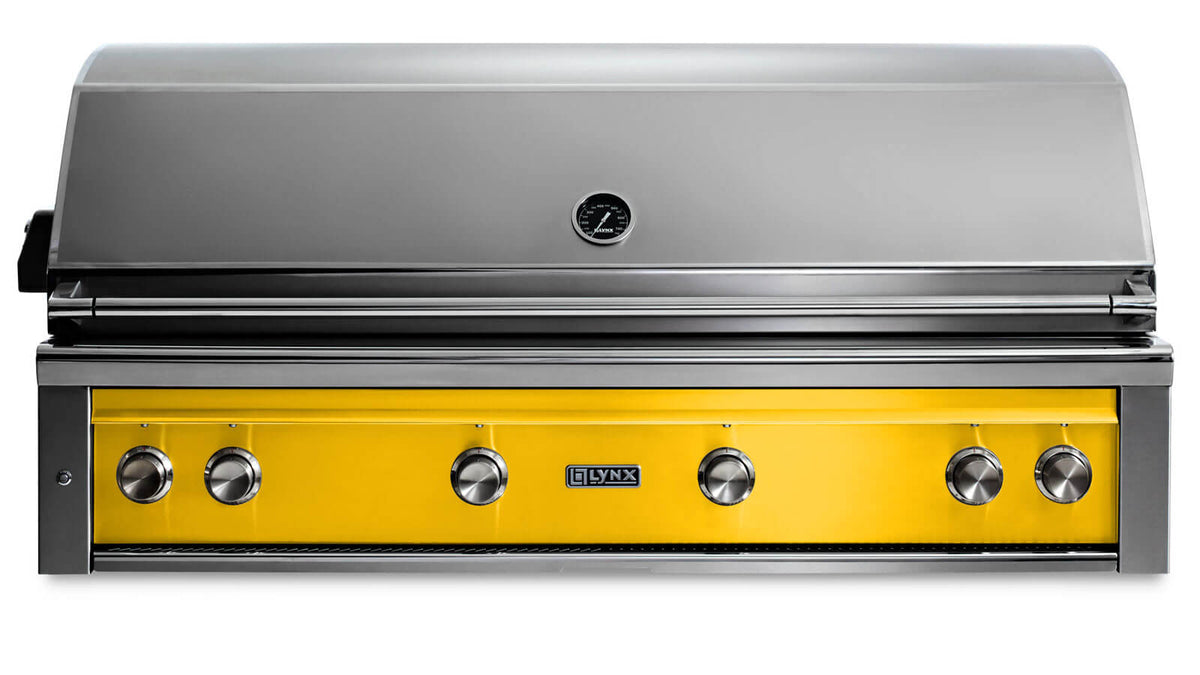 Lynx 54” Professional built-in grill with 1 trident infrared burner and 3 ceramic burners and rotisserie (L54TR) – view 6