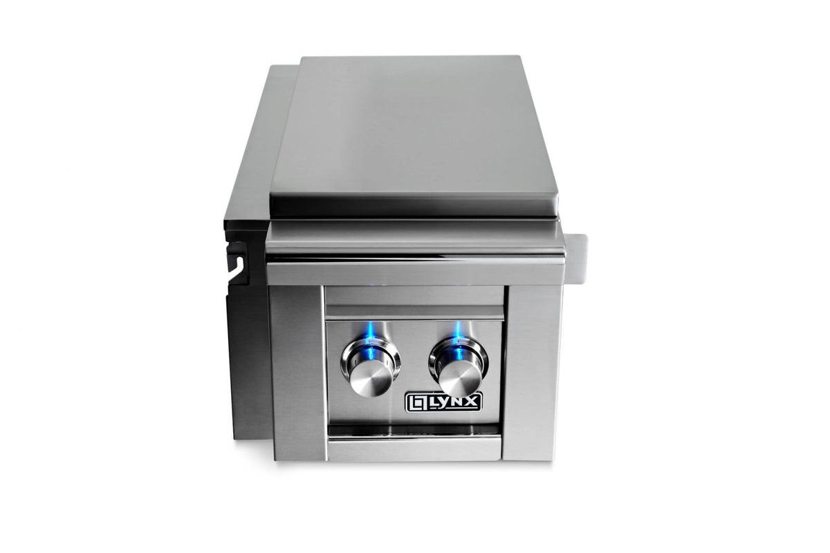 Lynx Professional Cart Mounted Double Side Burner (LCB2-3) – view 2