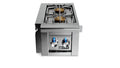Lynx Professional Cart Mounted Double Side Burner (LCB2-3)