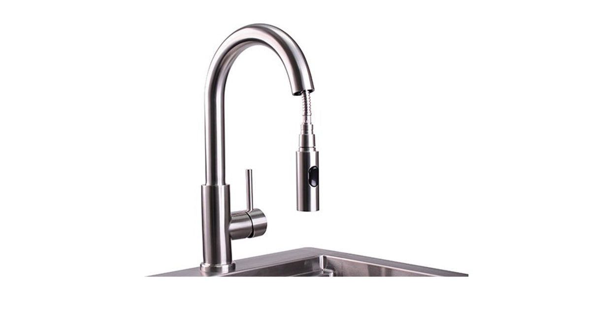 Lynx Professional Gooseneck Pull Down Faucet (LPFK)