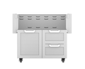 Hestan Double Drawer And Door Cart, 3