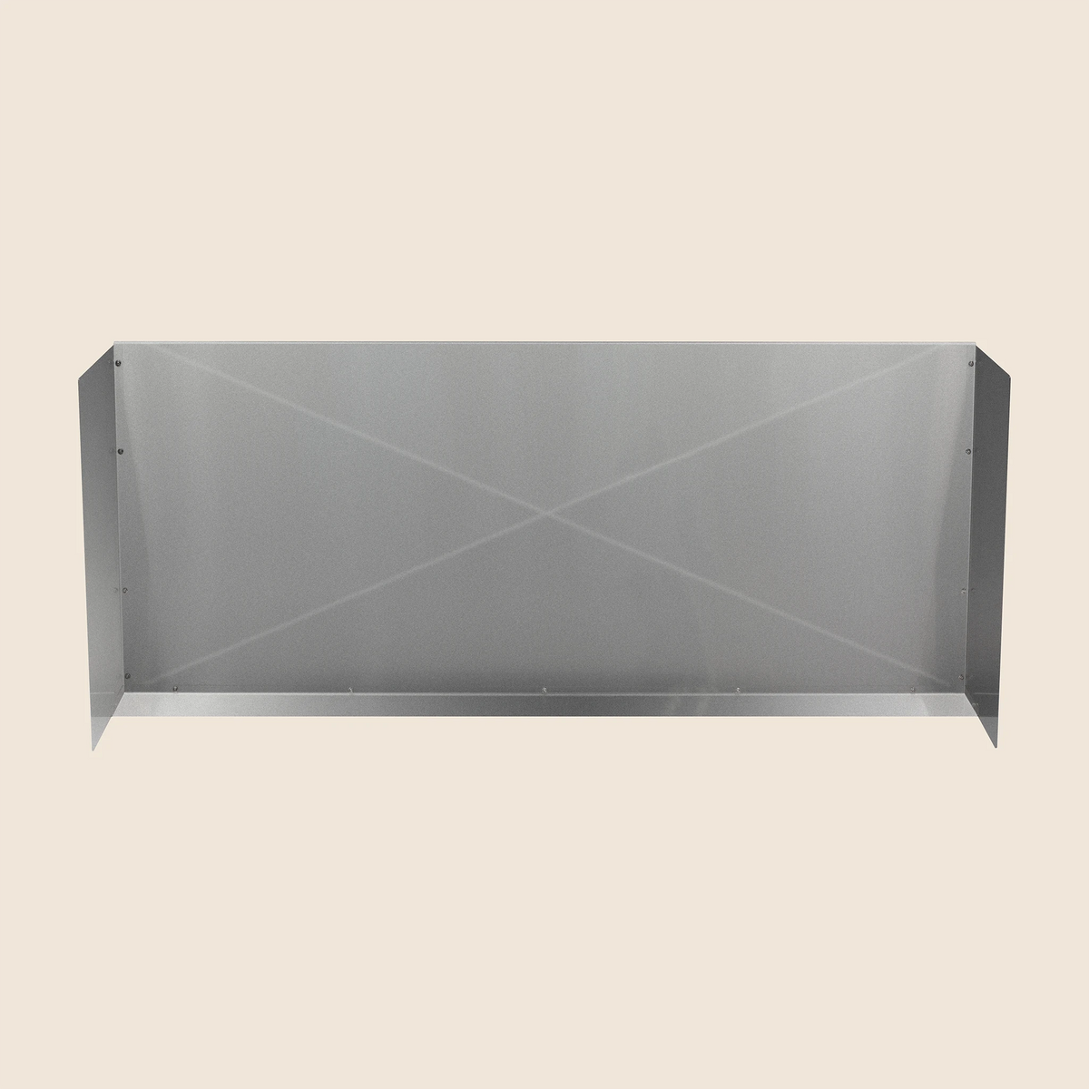 Summerset 48" Stainless Steel Wind Guard (Fits 36-44" Grills)