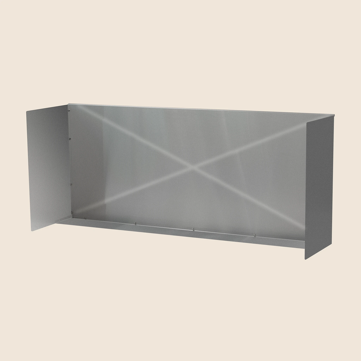 Summerset 48" Stainless Steel Wind Guard (Fits 36-44" Grills) – view 2
