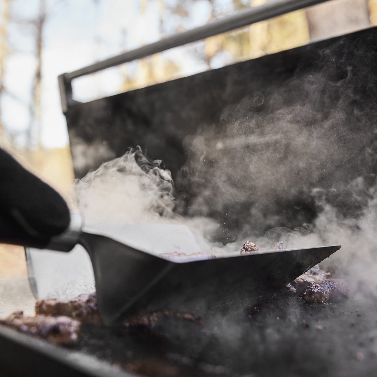 Weber Slate 36" Rust-Resistant Griddle with Flip-Up Side Table (Liquid Propane) – view 7