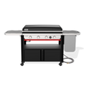 Weber Slate 36" Rust-Resistant Griddle with Flip-Up Side Table (Natural Gas)