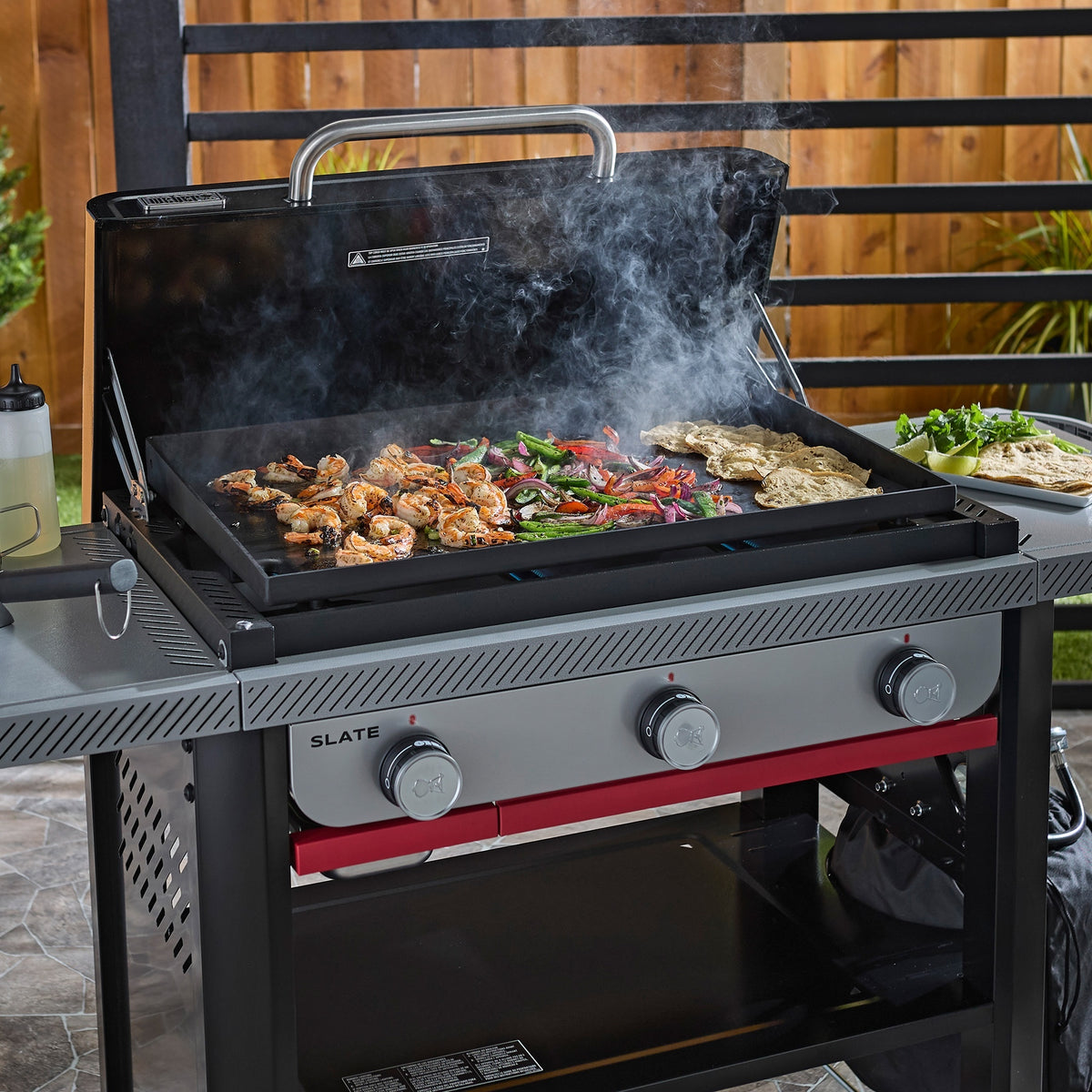 Weber Slate 28" Rust-Resistant Griddle (Natural Gas) – view 5