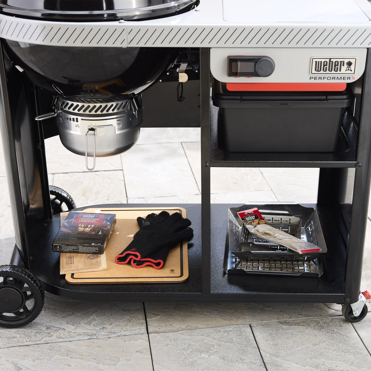 Weber 22" Performer Premium Smart Charcoal Grill – view 4