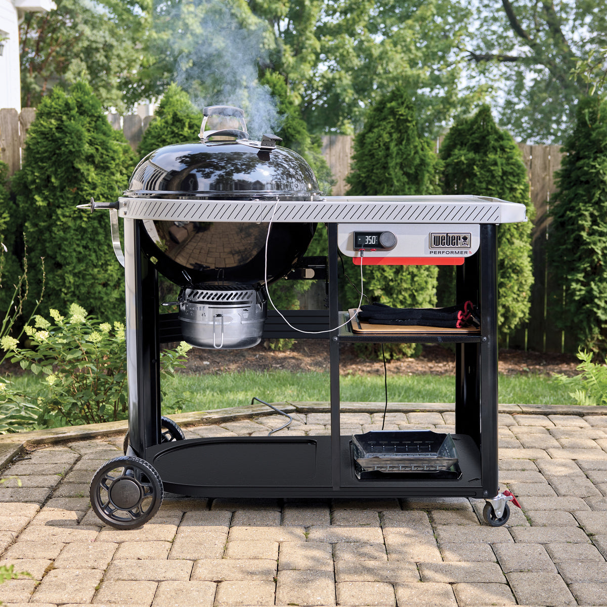 Weber 22" Performer Premium Smart Charcoal Grill – view 2