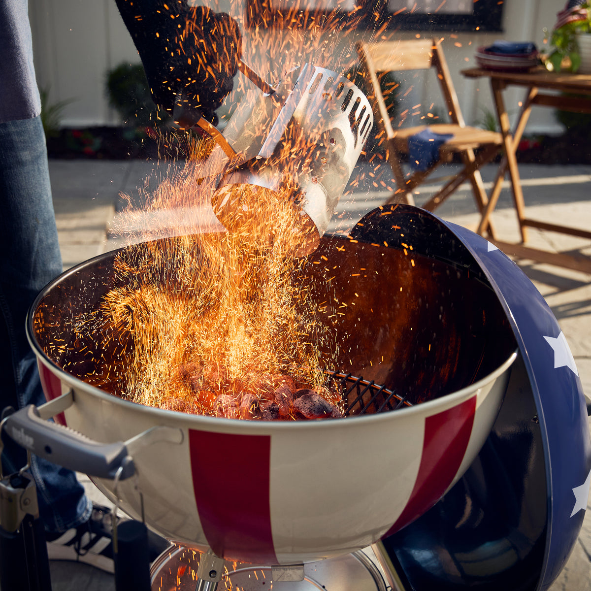 Weber 22" Star-Spangled Kettle – view 10