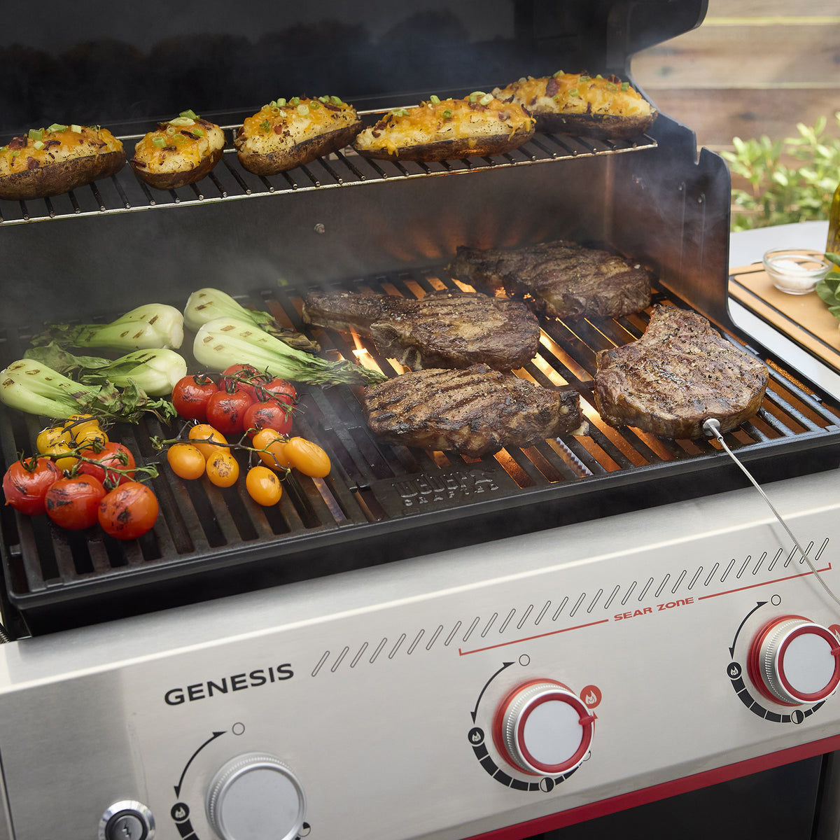 Weber Genesis EX-325W Smart Gas Grill (Natural Gas) – view 5