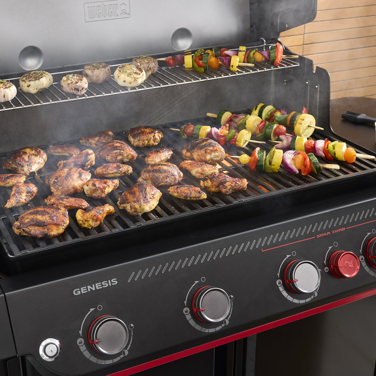 Weber Genesis E-430 Gas Grill Stealth Edition (Natural Gas) – view 5