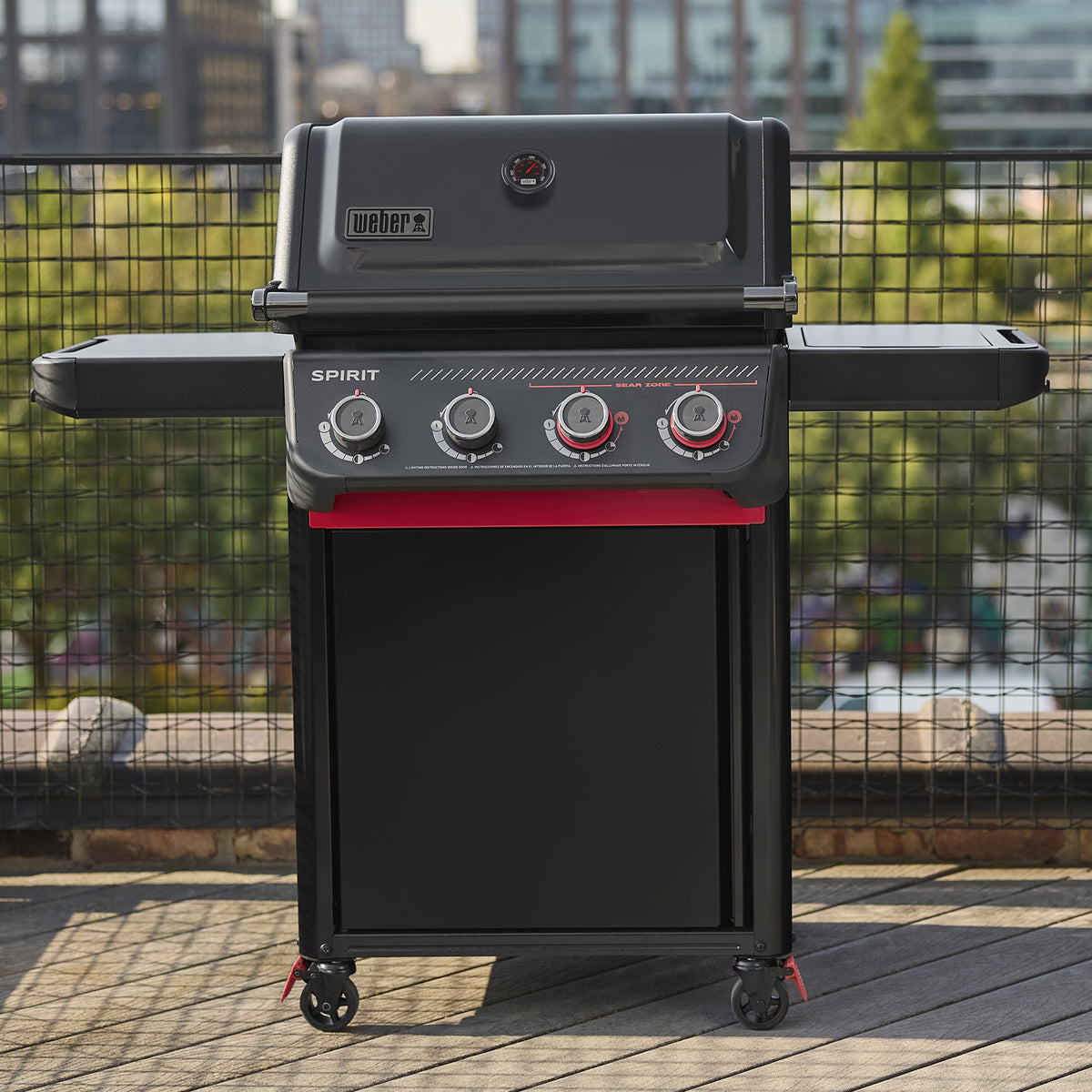 Weber Spirit E-425C Gas Grill Stealth Edition (Liquid Propane) – view 2