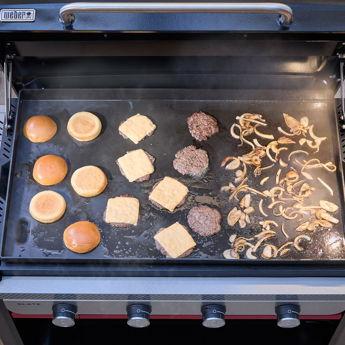 Weber Slate 36" Rust-Resistant Griddle with Closed Cabinet (1502284) – view 5