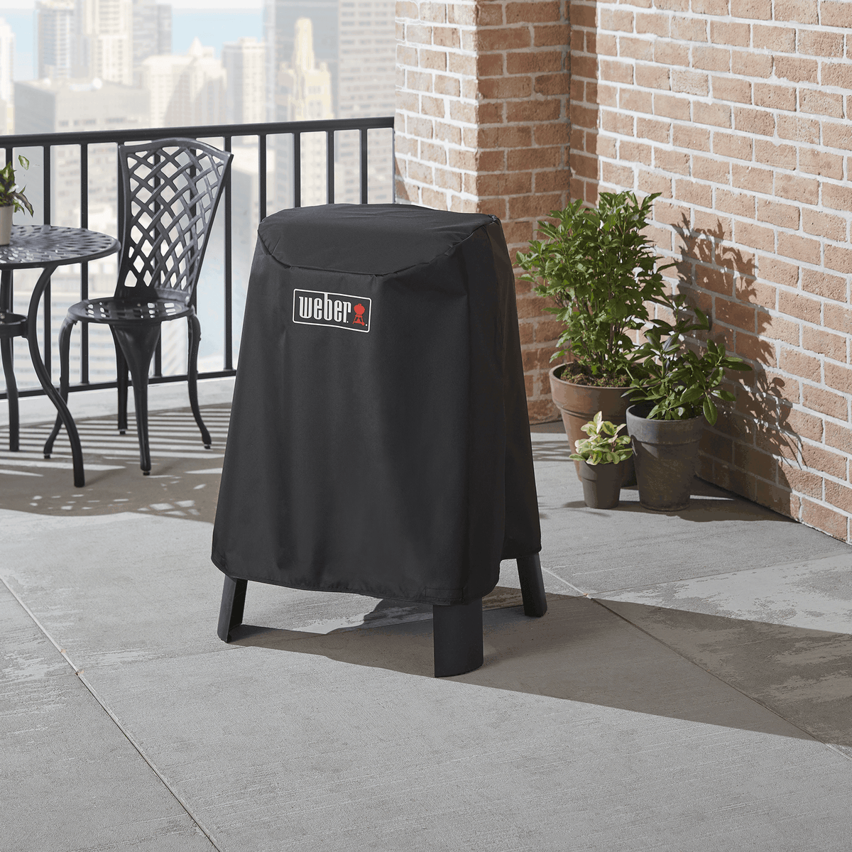 Weber Premium Grill Cover - Lumin Electric Grill with Stand / Lumin Compact Electric Grill with Stand – view 2