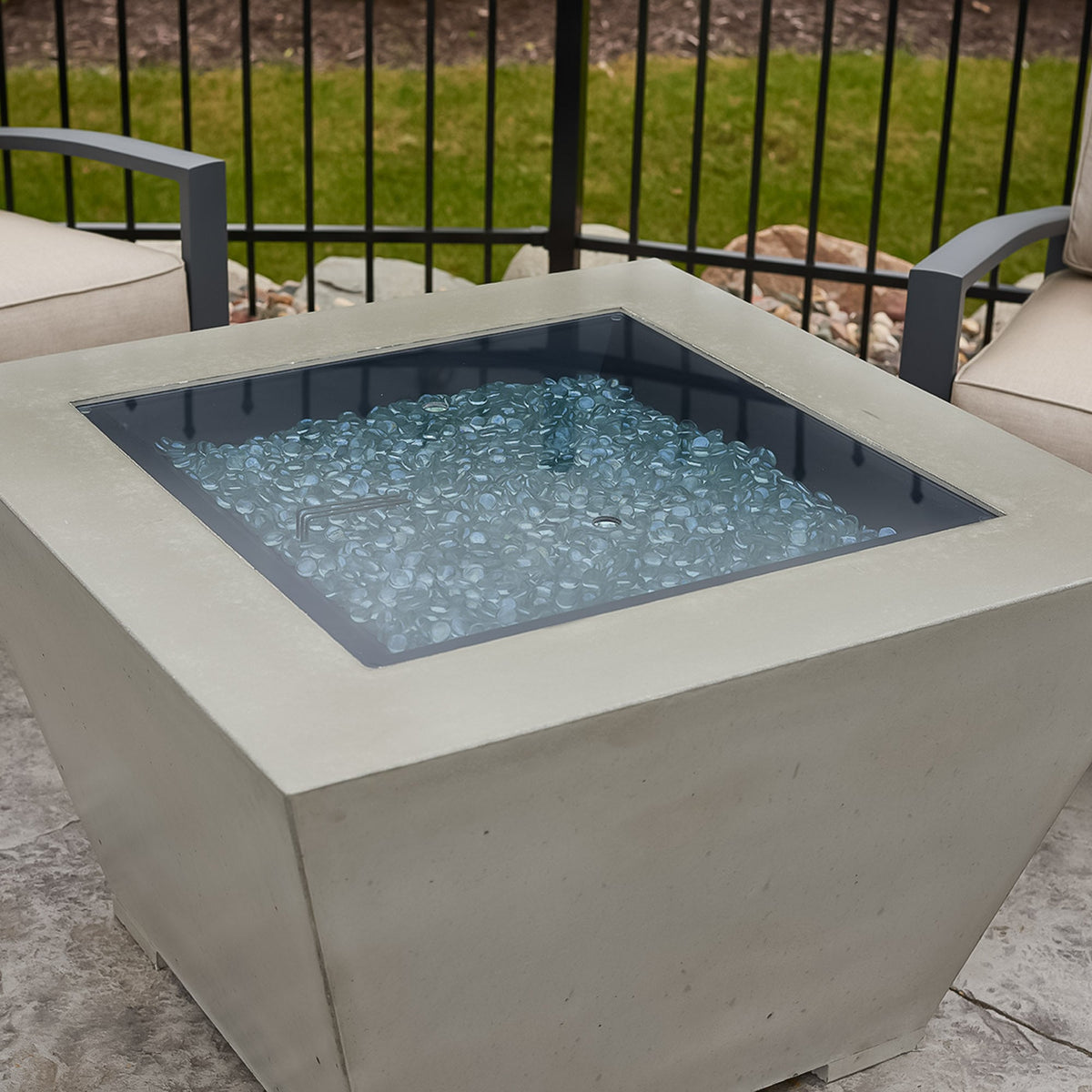 The Outdoor GreatRoom Cove Square Gas Fire Pit Bowl - view 7