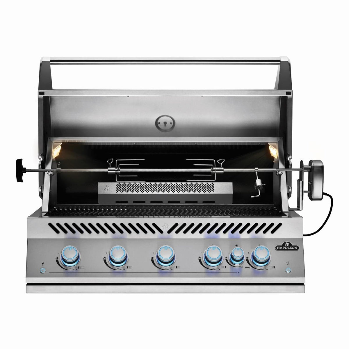 Napoleon 700 Series 5-Burner 38-Inch Built-In Propane Grill w/ Rotisserie & SafetyGlow - view 8